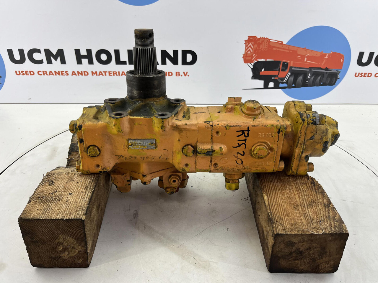 FAUN RTF 30 hydro steering box - Prevodovka riadenia pre Žeriav: obrázok 1 FAUN RTF 30 hydro steering box - Prevodovka riadenia pre Žeriav: obrázok 1