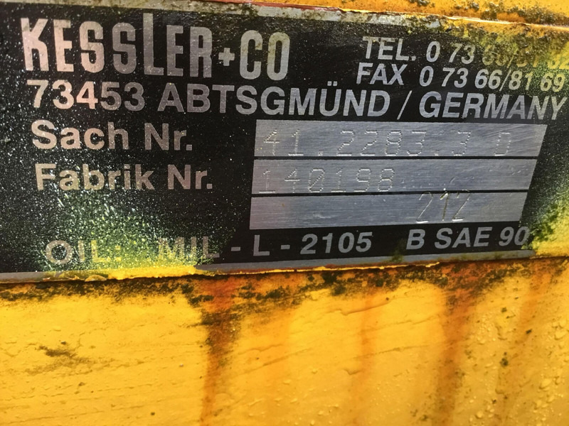 KESSLER axle 41.2283.3D - Náprava a diely pre Žeriav: obrázok 5 KESSLER axle 41.2283.3D - Náprava a diely pre Žeriav: obrázok 5