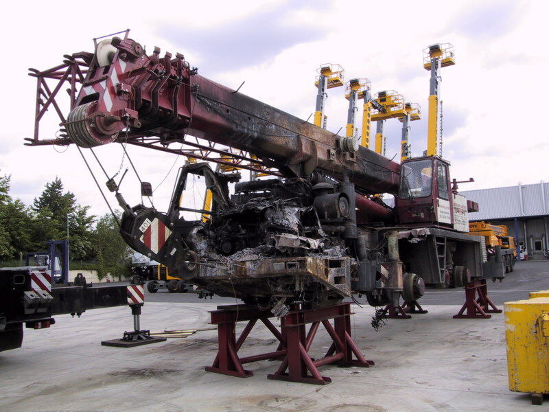Krupp KMK 4070 for parts - Žeriav pre všetky terény: obrázok 2 Krupp KMK 4070 for parts - Žeriav pre všetky terény: obrázok 2