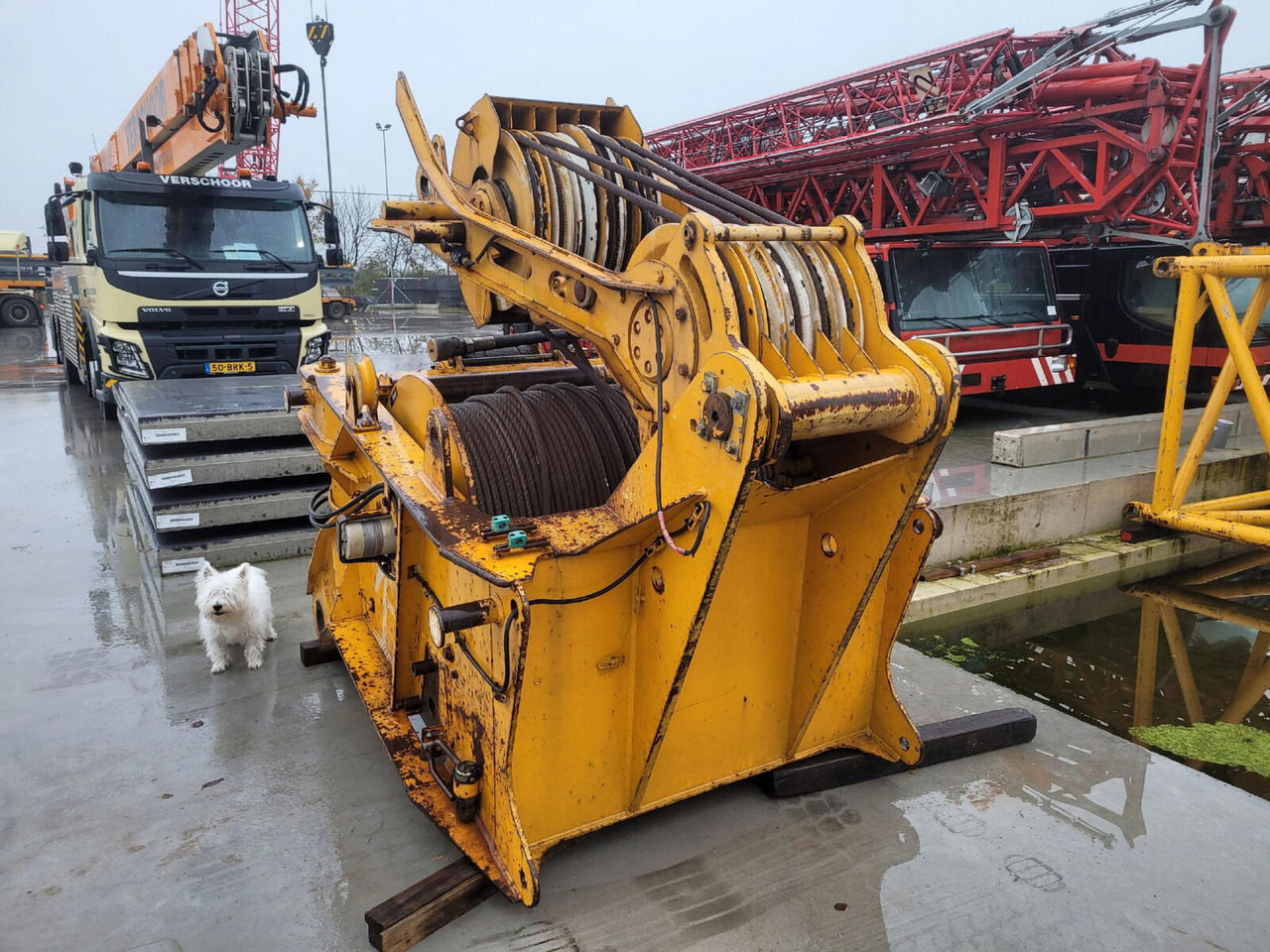 Liebherr LTM 1300 luffing jib winch with frame - Naviják pre Autožeriav: obrázok 3 Liebherr LTM 1300 luffing jib winch with frame - Naviják pre Autožeriav: obrázok 3