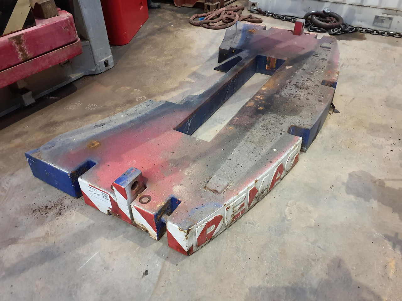 Terex AC 205 counterweight 3,45 ton - Protizávažie pre Autožeriav: obrázok 1 Terex AC 205 counterweight 3,45 ton - Protizávažie pre Autožeriav: obrázok 1