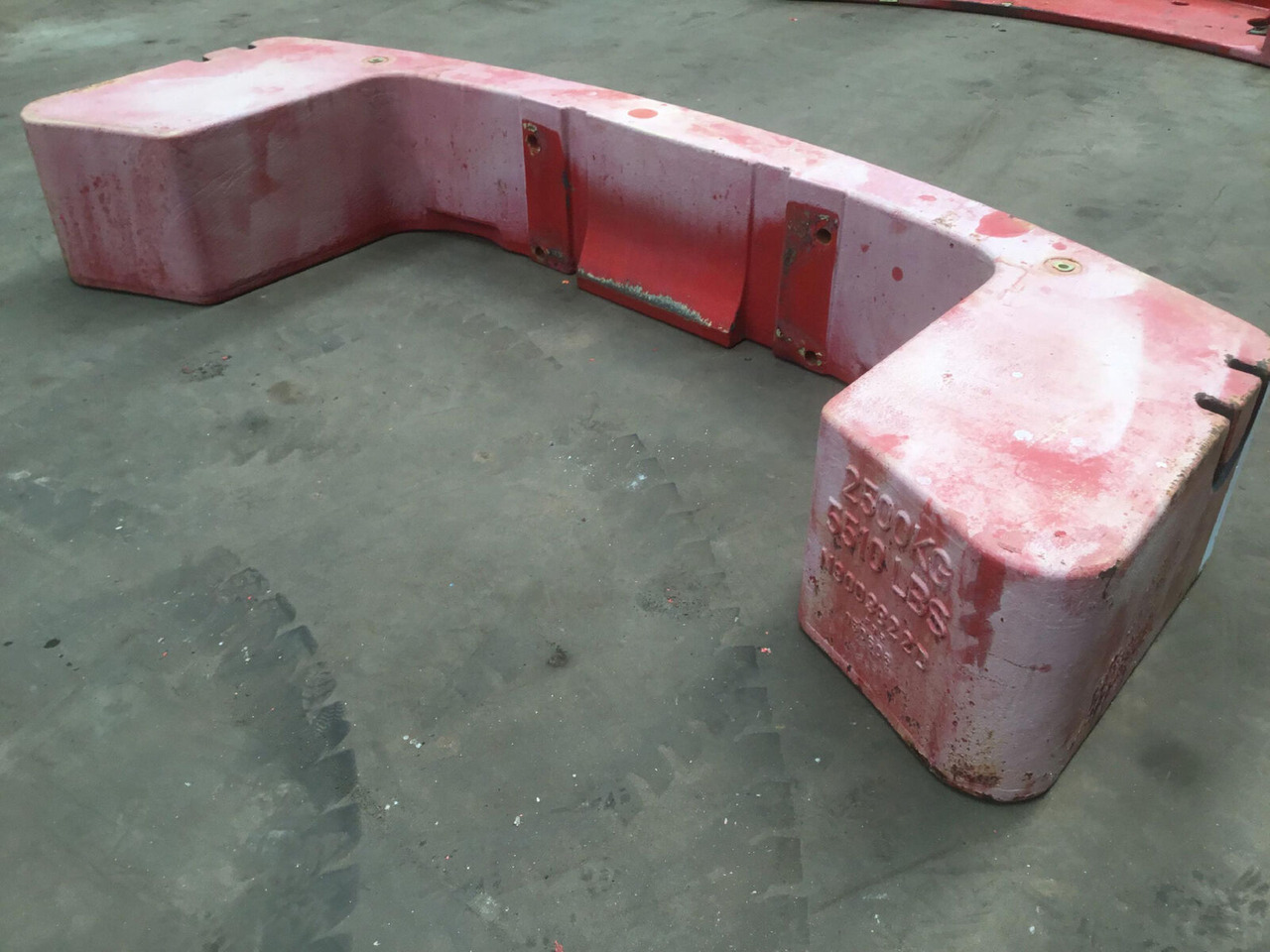 Terex AC 35 counterweight 2,5 ton - Protizávažie pre Autožeriav: obrázok 4 Terex AC 35 counterweight 2,5 ton - Protizávažie pre Autožeriav: obrázok 4