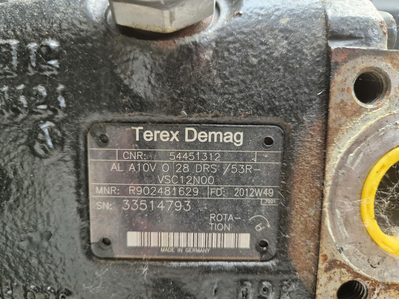 Terex Terex Challenger 3160 Variable pump ass - Hydraulické čerpadlo pre Žeriav: obrázok 5 Terex Terex Challenger 3160 Variable pump ass - Hydraulické čerpadlo pre Žeriav: obrázok 5