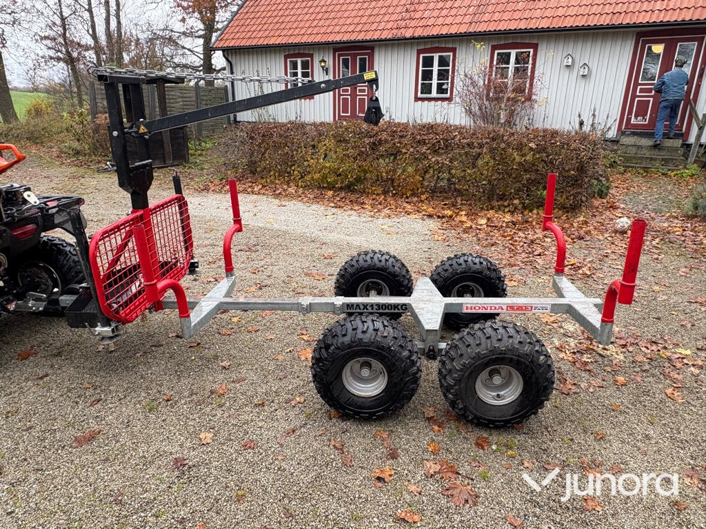 ATV timmervagn - Honda LT-13 - Vyvážací príves: obrázok 5 ATV timmervagn - Honda LT-13 - Vyvážací príves: obrázok 5