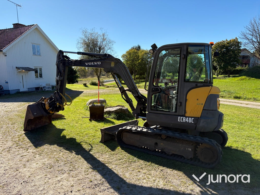 Bandgrävare grävmaskin Volvo ECR48C - Mini rýpadlo: obrázok 2 Bandgrävare grävmaskin Volvo ECR48C - Mini rýpadlo: obrázok 2