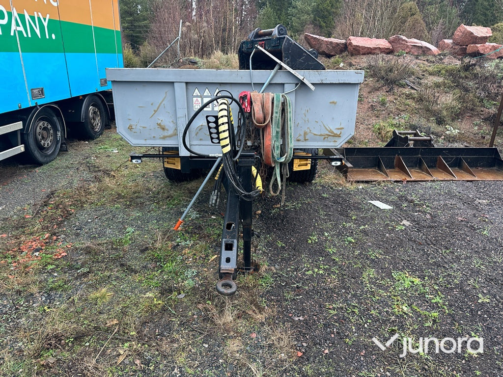 Dumpervagn - Multicargo, MC 9000 - Príves sklápěcí: obrázok 4 Dumpervagn - Multicargo, MC 9000 - Príves sklápěcí: obrázok 4