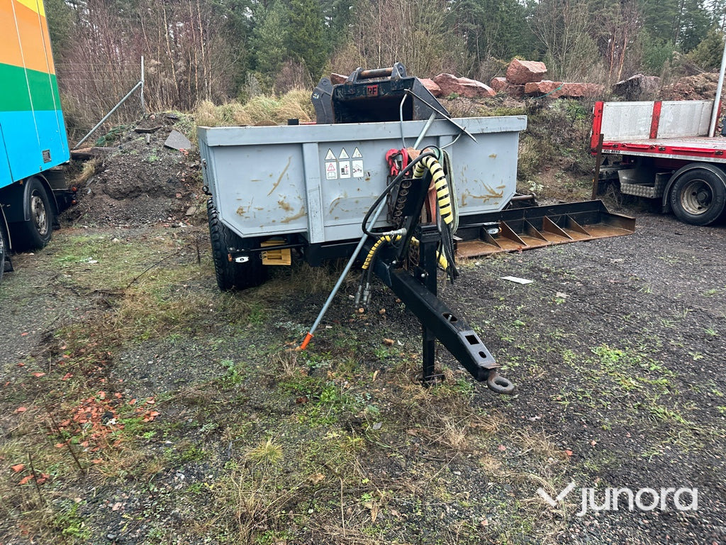 Dumpervagn - Multicargo, MC 9000 - Príves sklápěcí: obrázok 2 Dumpervagn - Multicargo, MC 9000 - Príves sklápěcí: obrázok 2