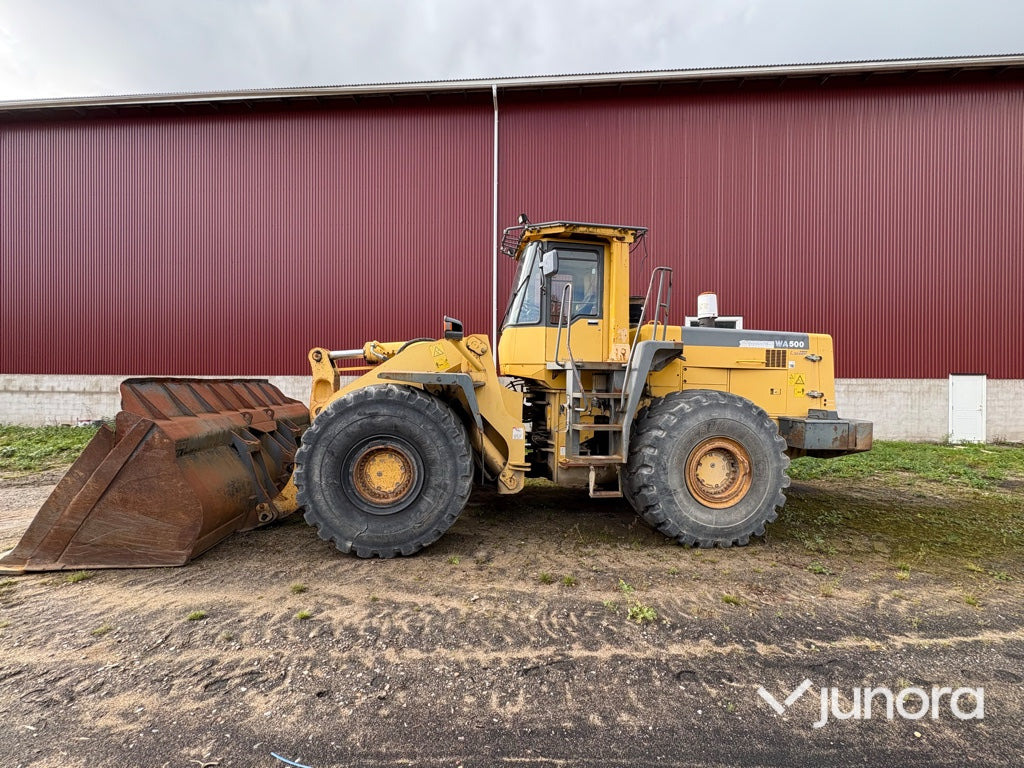 Hjullastare - Komatsu, WA-500 - Kolesový nakladač: obrázok 4 Hjullastare - Komatsu, WA-500 - Kolesový nakladač: obrázok 4