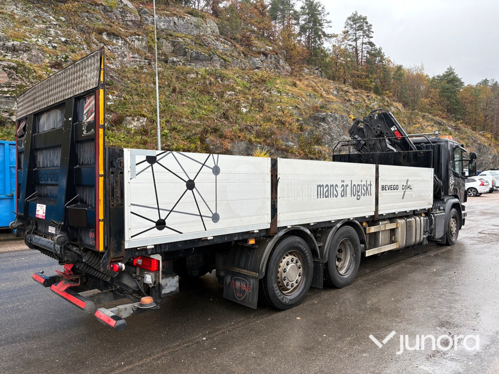 Kranbil - Scania P410, HiAB-kran - Iné stroje: obrázok 3 Kranbil - Scania P410, HiAB-kran - Iné stroje: obrázok 3