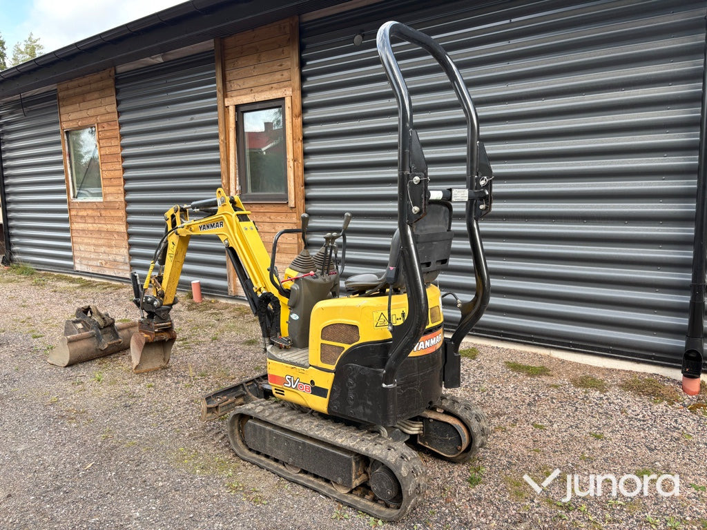 Minigrävare Yanmar sv 08 - Mini rýpadlo: obrázok 4 Minigrävare Yanmar sv 08 - Mini rýpadlo: obrázok 4