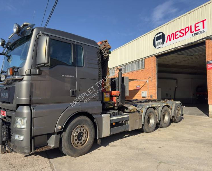 MAN TGX 35.480 - Hákový nosič kontajnerov: obrázok 1 MAN TGX 35.480 - Hákový nosič kontajnerov: obrázok 1