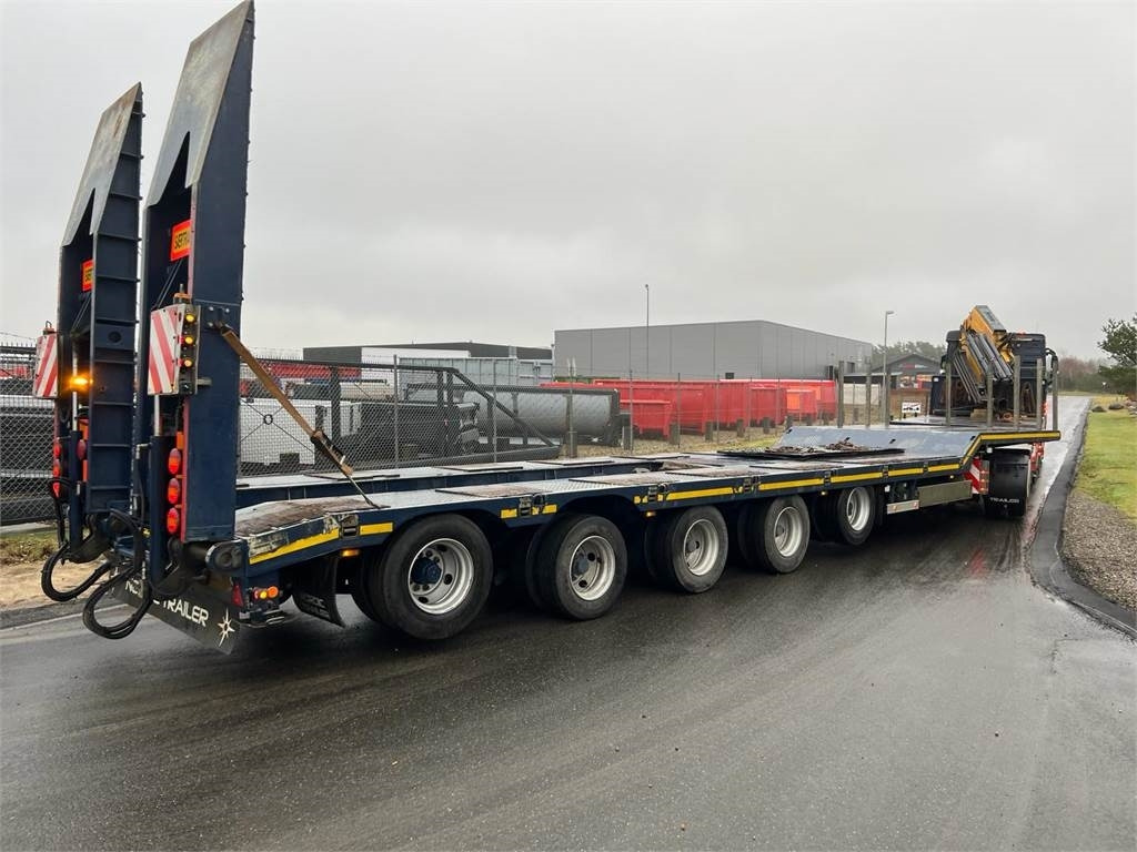 HRD 7 akslet - 84 ton blokvogn med ramper - Príves podvalník: obrázok 2 HRD 7 akslet - 84 ton blokvogn med ramper - Príves podvalník: obrázok 2