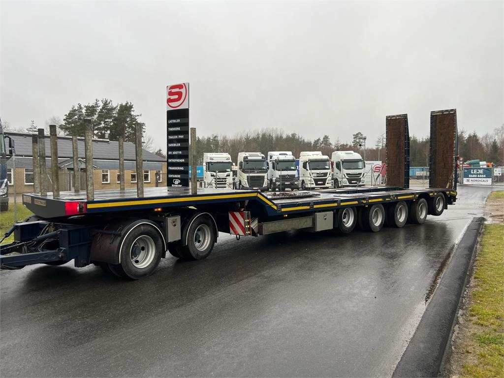 HRD 7 akslet - 84 ton blokvogn med ramper - Príves podvalník: obrázok 1 HRD 7 akslet - 84 ton blokvogn med ramper - Príves podvalník: obrázok 1