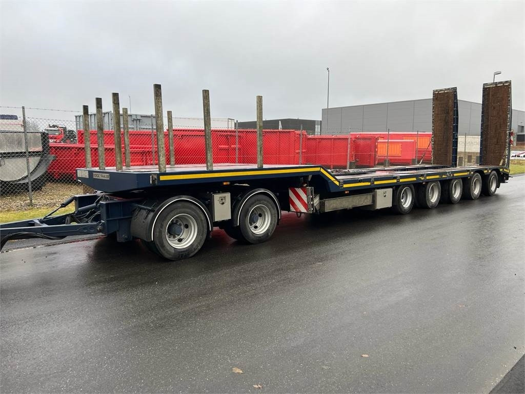 HRD 7 akslet - 84 ton blokvogn med ramper - Príves podvalník: obrázok 3 HRD 7 akslet - 84 ton blokvogn med ramper - Príves podvalník: obrázok 3