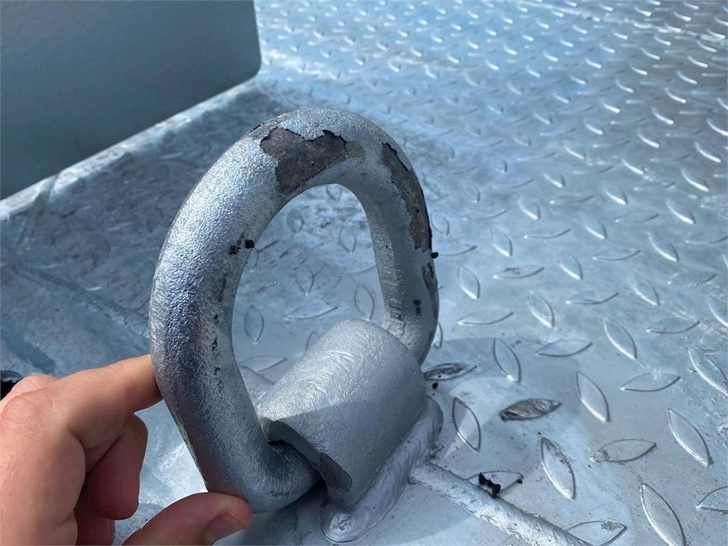 Príves podvalník Hangler 3-aks, Hydraulisk ramper, Galvaniseret.: obrázok 9