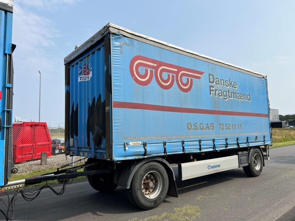 Krone AZP 18 ELN4 7,2 mtr gardinlad - Plachtový príves: obrázok 3 Krone AZP 18 ELN4 7,2 mtr gardinlad - Plachtový príves: obrázok 3