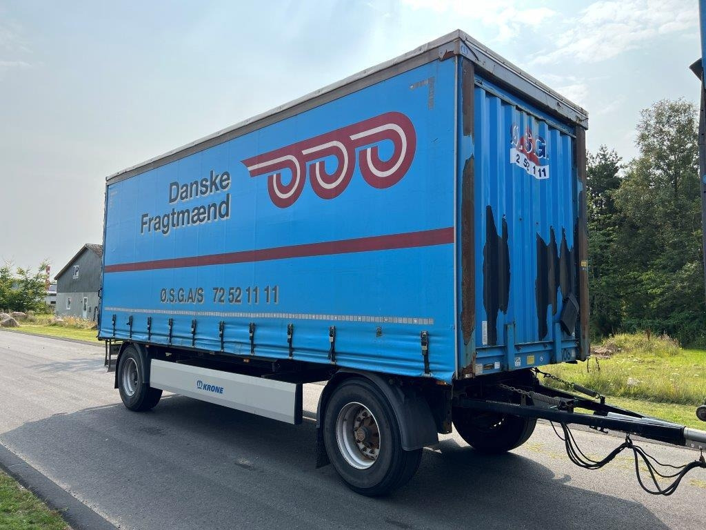 Krone AZP 18 ELN4 7,2 mtr gardinlad - Plachtový príves: obrázok 5 Krone AZP 18 ELN4 7,2 mtr gardinlad - Plachtový príves: obrázok 5