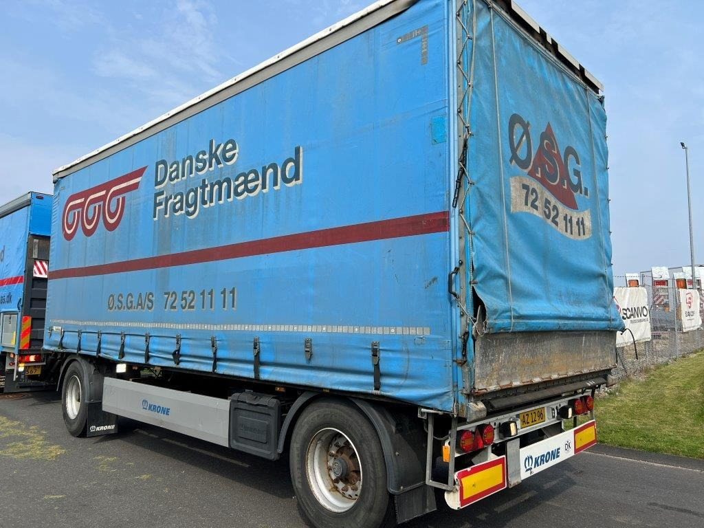 Krone AZP 18 ELN4 7,2 mtr gardinlad - Plachtový príves: obrázok 2 Krone AZP 18 ELN4 7,2 mtr gardinlad - Plachtový príves: obrázok 2