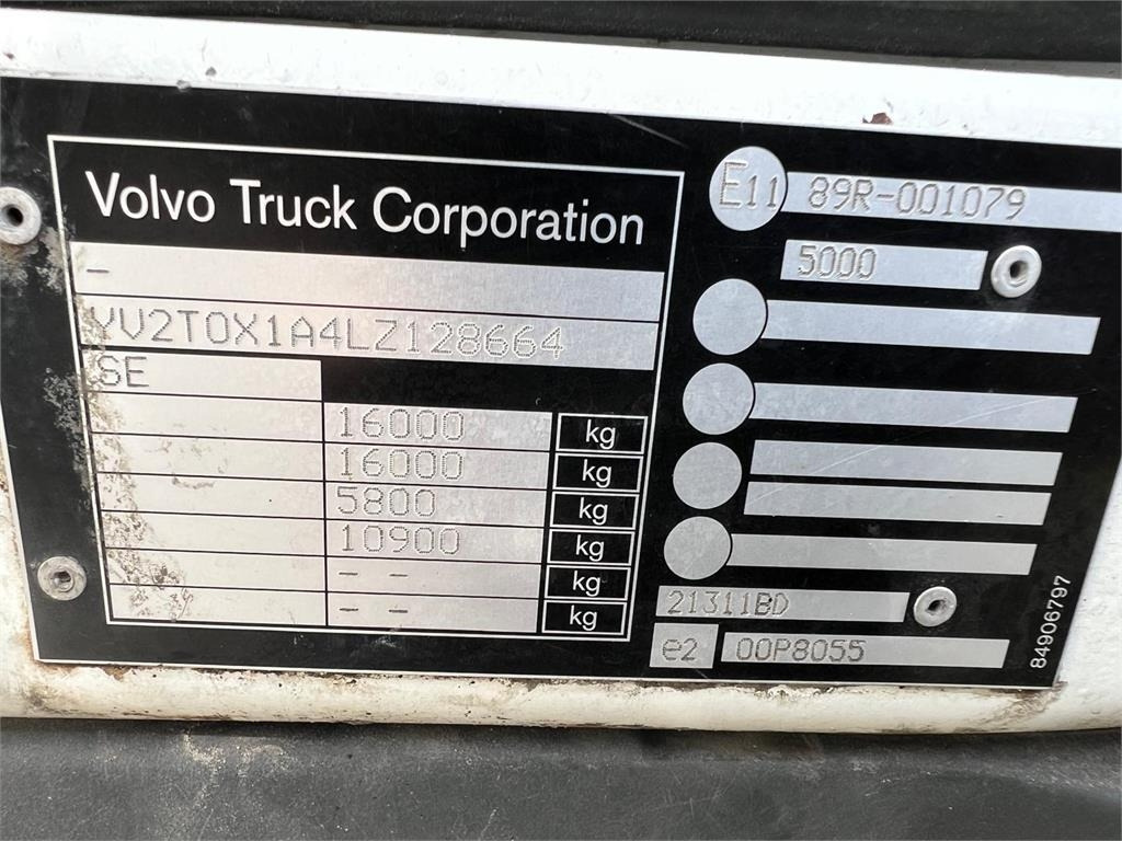 Skříňový nákladní auto Volvo FL 250 16 ton: obrázok 20