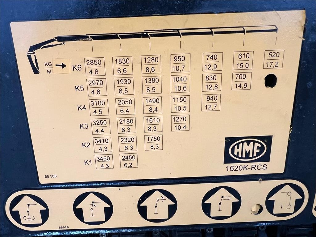 Volvo FL 280 - HMF 1620K6 - Auto s hydraulickou rukou: obrázok 4 Volvo FL 280 - HMF 1620K6 - Auto s hydraulickou rukou: obrázok 4