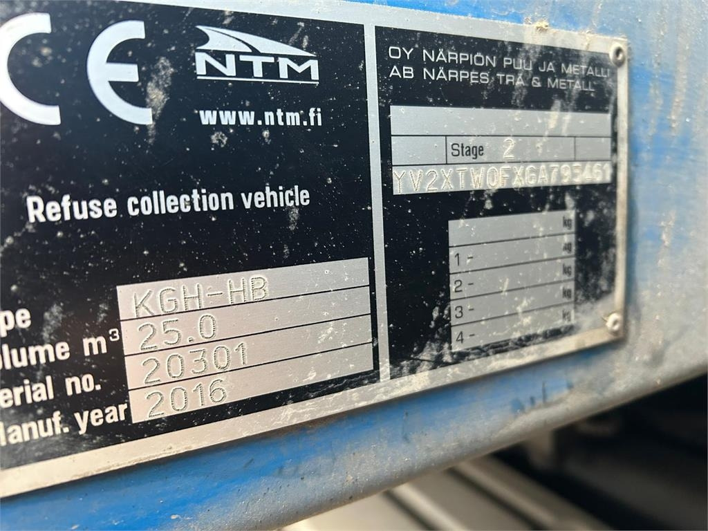 Volvo FM420 8x2*6 Trippel NTM 25m3 - Auto na odvoz odpadu: obrázok 2 Volvo FM420 8x2*6 Trippel NTM 25m3 - Auto na odvoz odpadu: obrázok 2