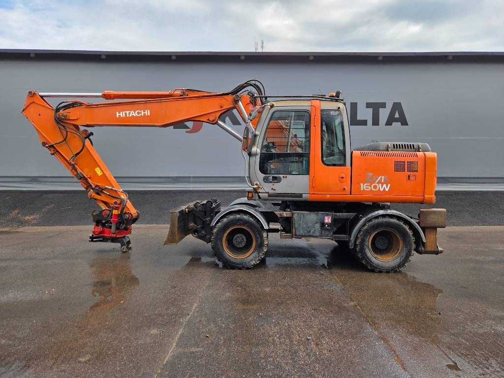 Hitachi ZX160 W PYÖRITTÄJÄLLÄ  - Kolesové rýpadlo: obrázok 1 Hitachi ZX160 W PYÖRITTÄJÄLLÄ  - Kolesové rýpadlo: obrázok 1