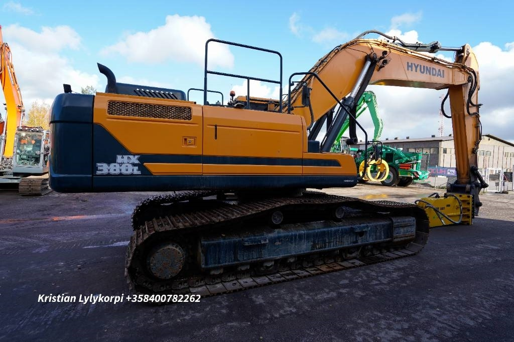 Hyundai HX 380 L - Pásové rýpadlo: obrázok 5 Hyundai HX 380 L - Pásové rýpadlo: obrázok 5