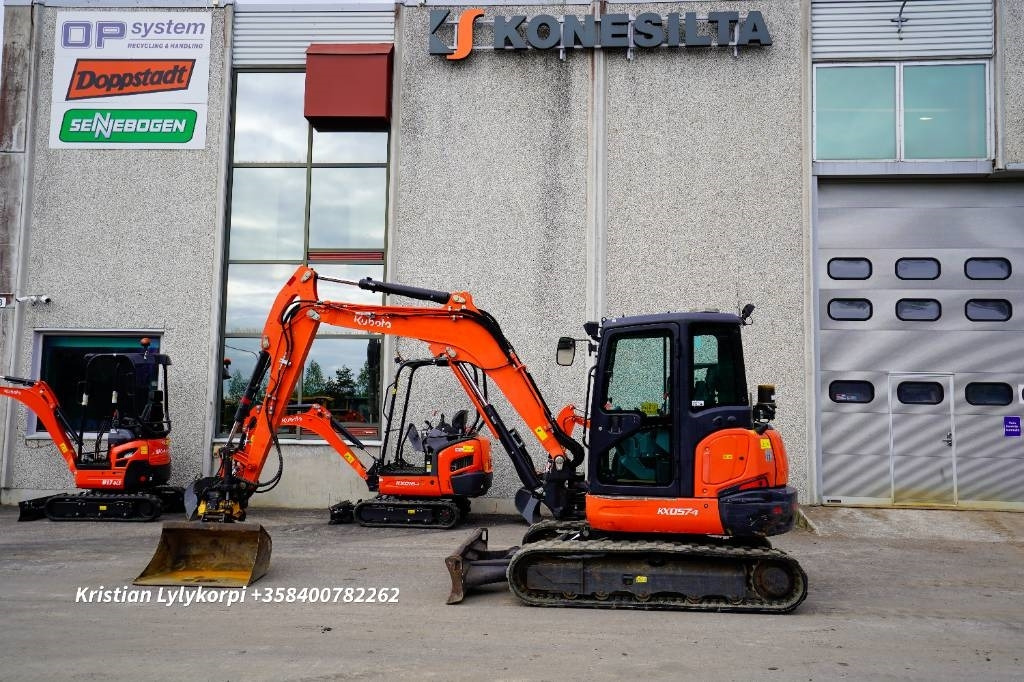 Kubota KX057-4 PYÖRITTÄJÄLLÄ - Mini rýpadlo: obrázok 1 Kubota KX057-4 PYÖRITTÄJÄLLÄ - Mini rýpadlo: obrázok 1