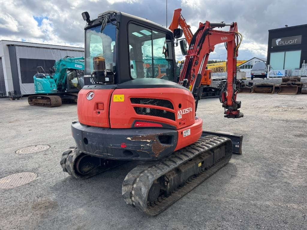 Kubota KX057-4 PYÖRITTÄJÄLLÄ - Mini rýpadlo: obrázok 5 Kubota KX057-4 PYÖRITTÄJÄLLÄ - Mini rýpadlo: obrázok 5