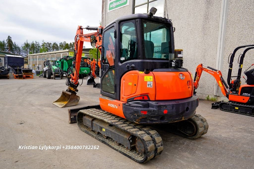 Kubota KX057-4 PYÖRITTÄJÄLLÄ - Mini rýpadlo: obrázok 2 Kubota KX057-4 PYÖRITTÄJÄLLÄ - Mini rýpadlo: obrázok 2