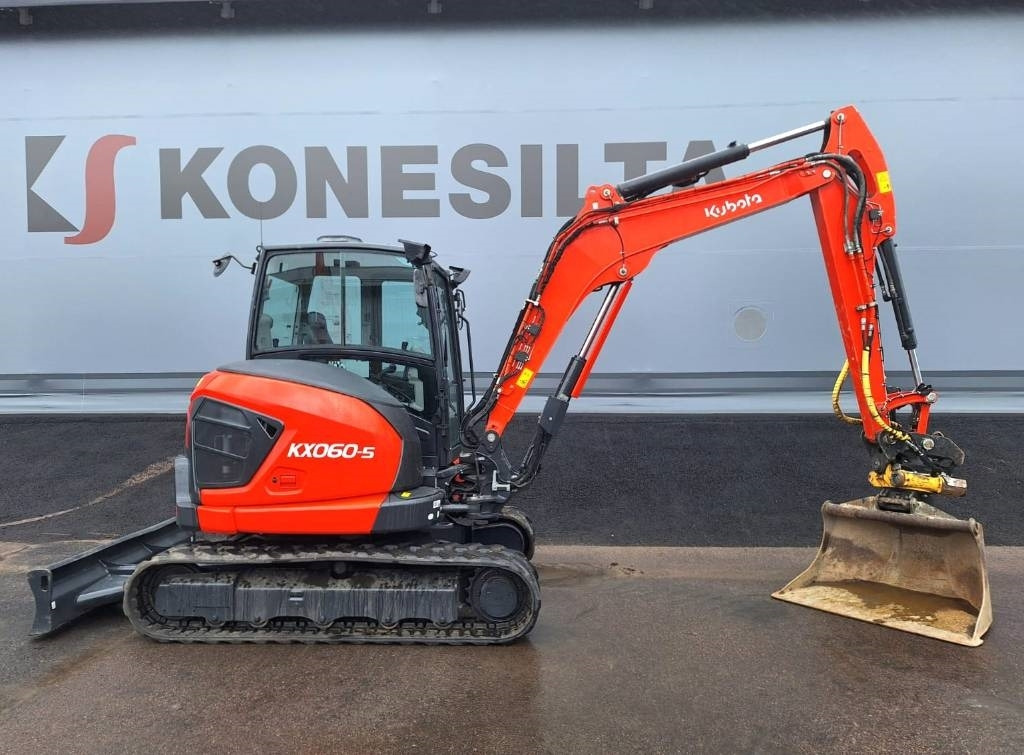 Kubota KX060-5 PYÖRITTÄJÄ, RASVARI YM. - Mini rýpadlo: obrázok 4 Kubota KX060-5 PYÖRITTÄJÄ, RASVARI YM. - Mini rýpadlo: obrázok 4