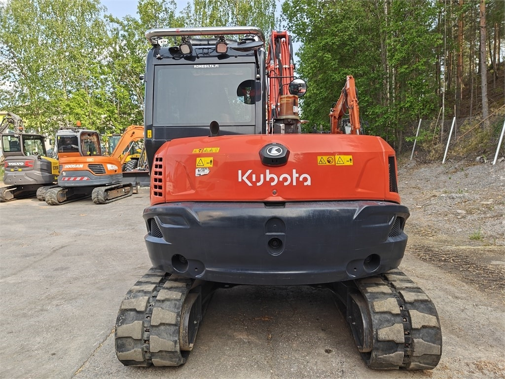 Kubota KX085-5 ENGCON, VASARA, KAUHAT - Mini rýpadlo: obrázok 4 Kubota KX085-5 ENGCON, VASARA, KAUHAT - Mini rýpadlo: obrázok 4