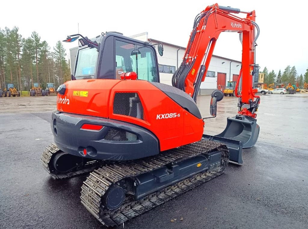 Kubota KX085-5 -UUTUUS- KMÄKI/PIRKKALA/TUUSULA - Mini rýpadlo: obrázok 5 Kubota KX085-5 -UUTUUS- KMÄKI/PIRKKALA/TUUSULA - Mini rýpadlo: obrázok 5