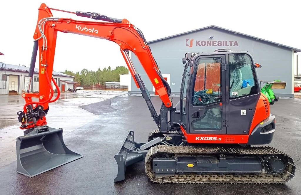Kubota KX085-5 -UUTUUS- KMÄKI/PIRKKALA/TUUSULA - Mini rýpadlo: obrázok 1 Kubota KX085-5 -UUTUUS- KMÄKI/PIRKKALA/TUUSULA - Mini rýpadlo: obrázok 1