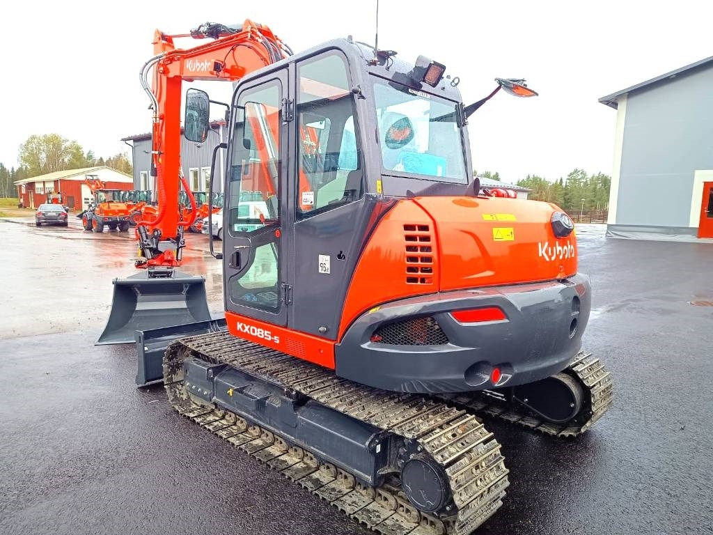 Kubota KX085-5 -UUTUUS- KMÄKI/PIRKKALA/TUUSULA - Mini rýpadlo: obrázok 3 Kubota KX085-5 -UUTUUS- KMÄKI/PIRKKALA/TUUSULA - Mini rýpadlo: obrázok 3
