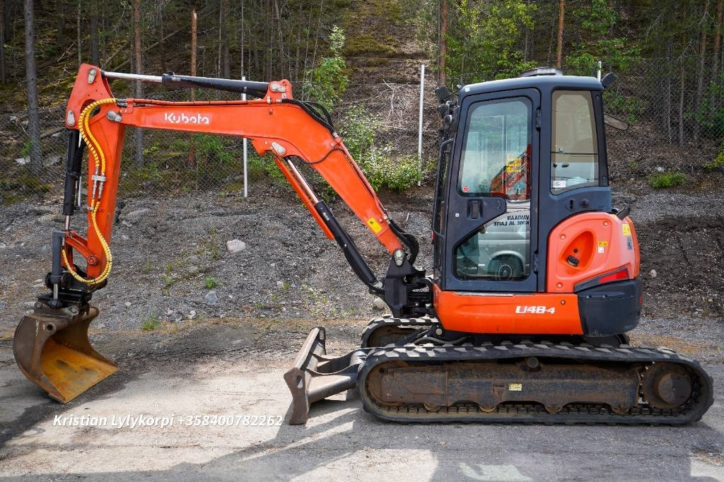 Kubota U48-4 HUOLLETTU - Mini rýpadlo: obrázok 1 Kubota U48-4 HUOLLETTU - Mini rýpadlo: obrázok 1