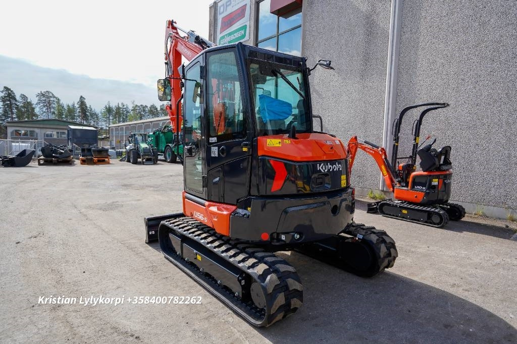 Kubota U56-5 UUSI AJAMATON - Mini rýpadlo: obrázok 2 Kubota U56-5 UUSI AJAMATON - Mini rýpadlo: obrázok 2