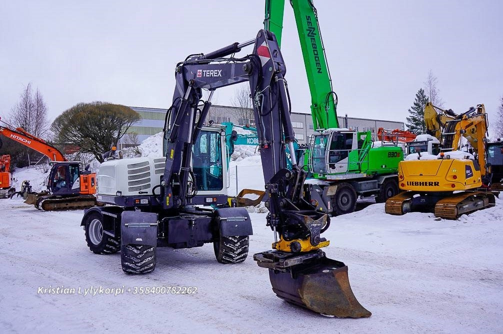 Terex TW110 PYÖRITTÄJÄLLÄ - Kolesové rýpadlo: obrázok 4 Terex TW110 PYÖRITTÄJÄLLÄ - Kolesové rýpadlo: obrázok 4
