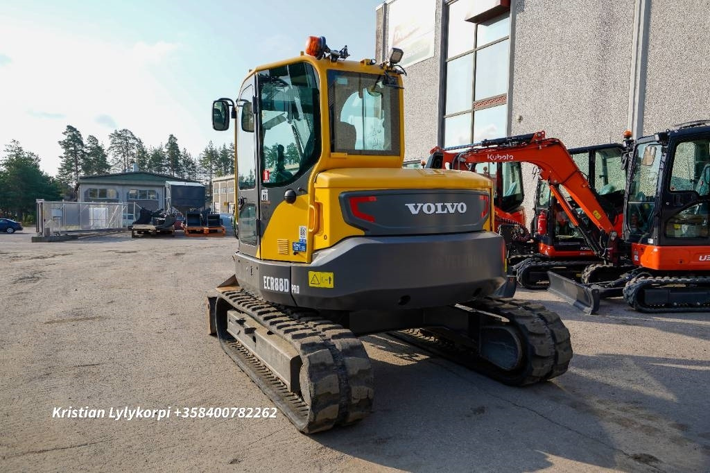 Volvo ECR88D PRO PIENET TUNNIT  - Mini rýpadlo: obrázok 4 Volvo ECR88D PRO PIENET TUNNIT  - Mini rýpadlo: obrázok 4
