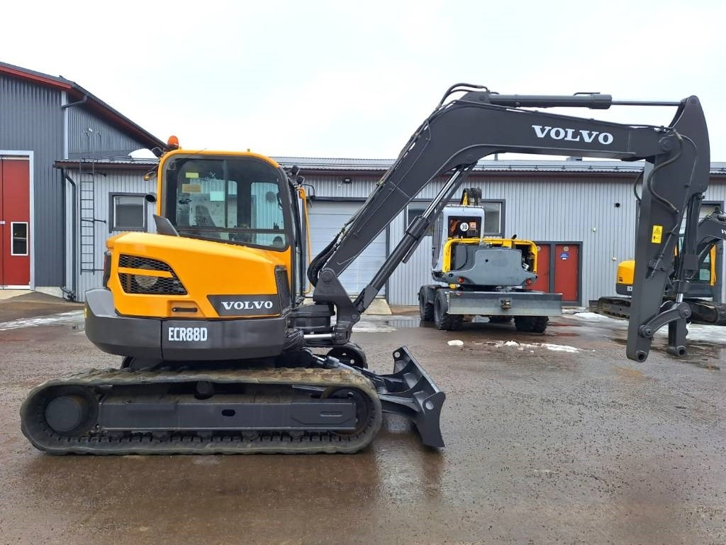 Volvo MYYTY! SOLD! ECR88D - Mini rýpadlo: obrázok 5 Volvo MYYTY! SOLD! ECR88D - Mini rýpadlo: obrázok 5