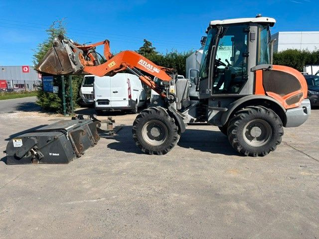 Atlas 75e S. Schaufel, Gabel, Bürste. - Kolesový nakladač: obrázok 1 Atlas 75e S. Schaufel, Gabel, Bürste. - Kolesový nakladač: obrázok 1