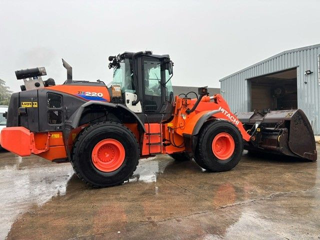 Hitachi ZW220-6. Hochkippschaufel. Wage. - Kolesový nakladač: obrázok 1 Hitachi ZW220-6. Hochkippschaufel. Wage. - Kolesový nakladač: obrázok 1