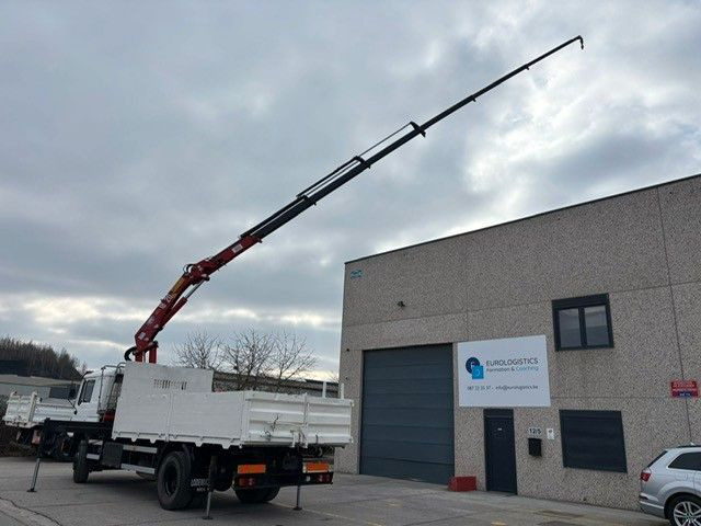 MAN 18-222. Kran HMF 18t/m Bj 2001. - Sklápač, Auto s hydraulickou rukou: obrázok 2 MAN 18-222. Kran HMF 18t/m Bj 2001. - Sklápač, Auto s hydraulickou rukou: obrázok 2