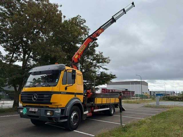 Mercedes-Benz 1827. Kran Palfinger PK13000. - Auto s hydraulickou rukou: obrázok 4 Mercedes-Benz 1827. Kran Palfinger PK13000. - Auto s hydraulickou rukou: obrázok 4