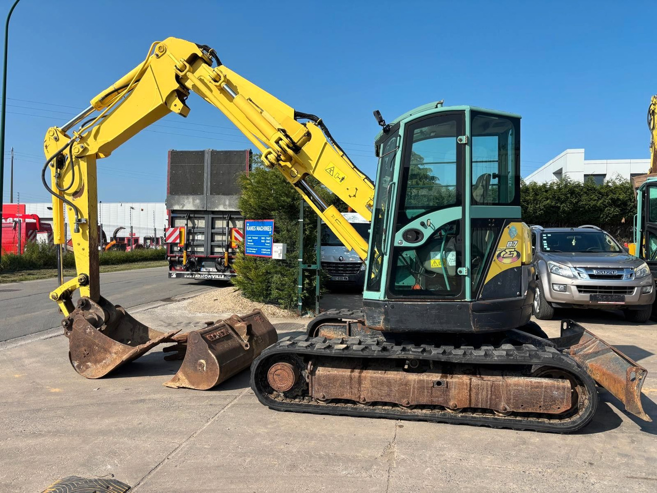 Yanmar B7 Sigma. 3 Löffel. - Mini rýpadlo: obrázok 2 Yanmar B7 Sigma. 3 Löffel. - Mini rýpadlo: obrázok 2