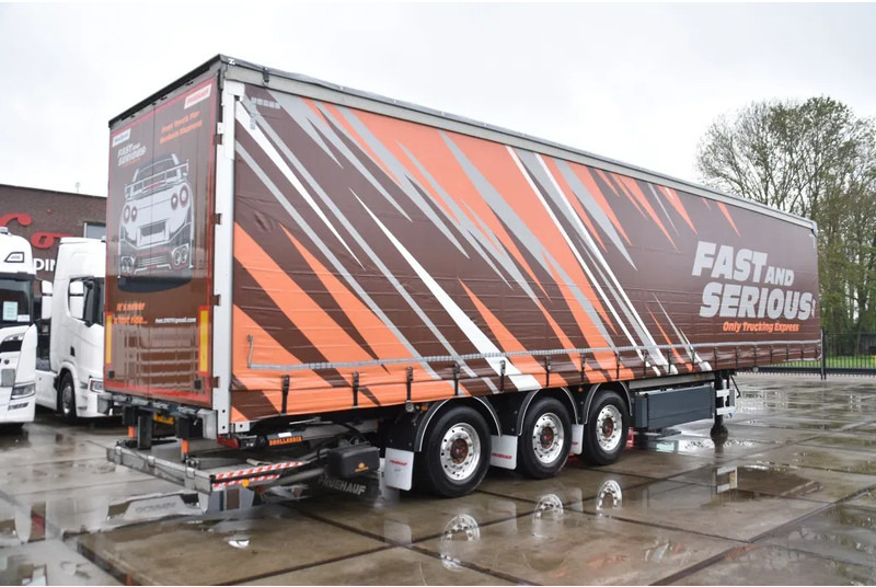 Fruehauf SLIDING CURTAINS/ROOF - TOPLIFT SYSTEM - LIFT AXLE - STEERING AXLE - SAF AXLES - ALCOA'S - DHOLLANDIA - TOP CONDITION - - Plachtový náves: obrázok 2 Fruehauf SLIDING CURTAINS/ROOF - TOPLIFT SYSTEM - LIFT AXLE - STEERING AXLE - SAF AXLES - ALCOA'S - DHOLLANDIA - TOP CONDITION - - Plachtový náves: obrázok 2