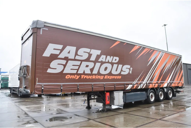 Fruehauf SLIDING CURTAINS/ROOF - TOPLIFT SYSTEM - LIFT AXLE - STEERING AXLE - SAF AXLES - ALCOA'S - DHOLLANDIA - TOP CONDITION - - Plachtový náves: obrázok 5 Fruehauf SLIDING CURTAINS/ROOF - TOPLIFT SYSTEM - LIFT AXLE - STEERING AXLE - SAF AXLES - ALCOA'S - DHOLLANDIA - TOP CONDITION - - Plachtový náves: obrázok 5