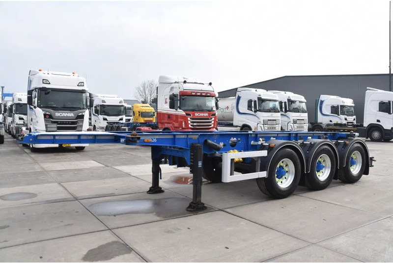 LAG O-3-CC - 20FT SWAP - ADR FL - ALCOA - BPW AXLES - DISC BRAKES - EMPTY WEIGHT 3080 KG!! - Náves preprava kontajnerov/ Výmenná nadstavba: obrázok 5 LAG O-3-CC - 20FT SWAP - ADR FL - ALCOA - BPW AXLES - DISC BRAKES - EMPTY WEIGHT 3080 KG!! - Náves preprava kontajnerov/ Výmenná nadstavba: obrázok 5