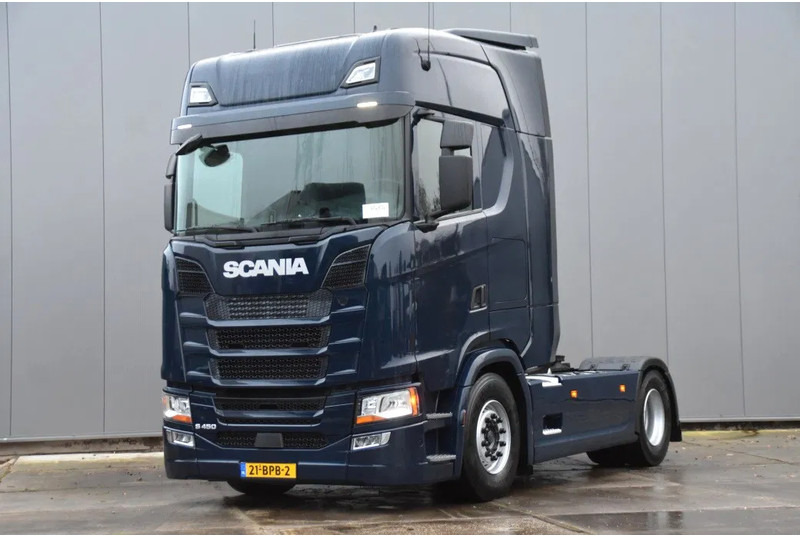 Scania S450 4x2NB - FULL AIR - 922 TKM - RETARDER - PARK. AIRCO - 2 x FUEL TANKS - TOP CONDITION - - Ťahač: obrázok 1 Scania S450 4x2NB - FULL AIR - 922 TKM - RETARDER - PARK. AIRCO - 2 x FUEL TANKS - TOP CONDITION - - Ťahač: obrázok 1