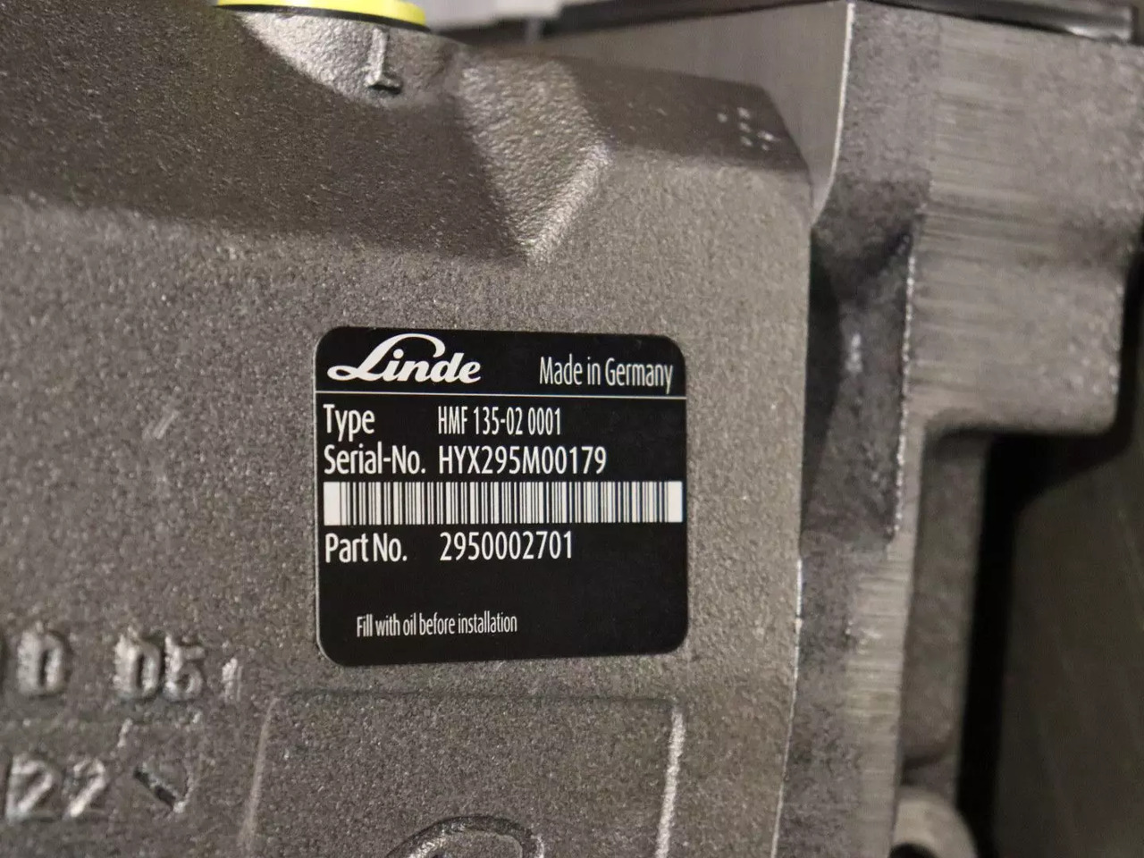 LINDE HMF 135-02 - Hydraulický motor pre Stavebné stroje: obrázok 4 LINDE HMF 135-02 - Hydraulický motor pre Stavebné stroje: obrázok 4